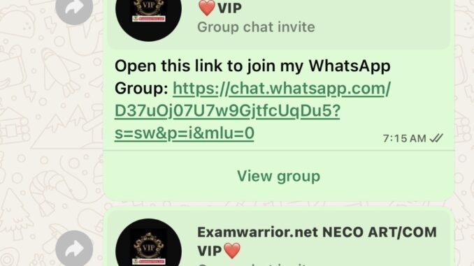 Neco vip subscription