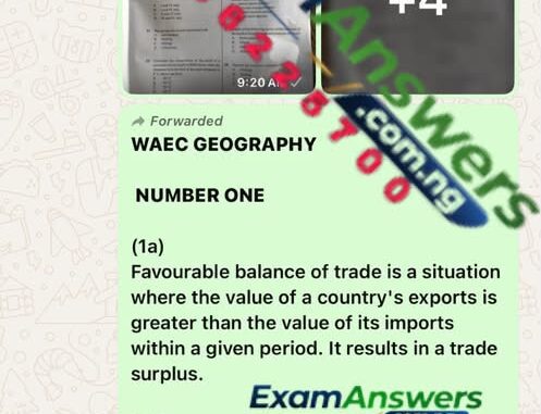 Neco 2027 Geography Expo